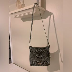 Brahmin Katie Olive green Crossbody